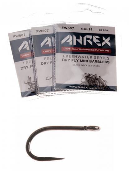 FW507 DRY FLY MINI BARBLESS, FRESHWATER BARBLESS