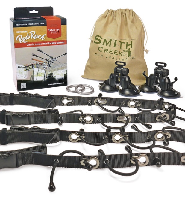 SMITH CREEK ROD RACKING SYSTEM, Portacanne per auto, Canne, Attrezzature