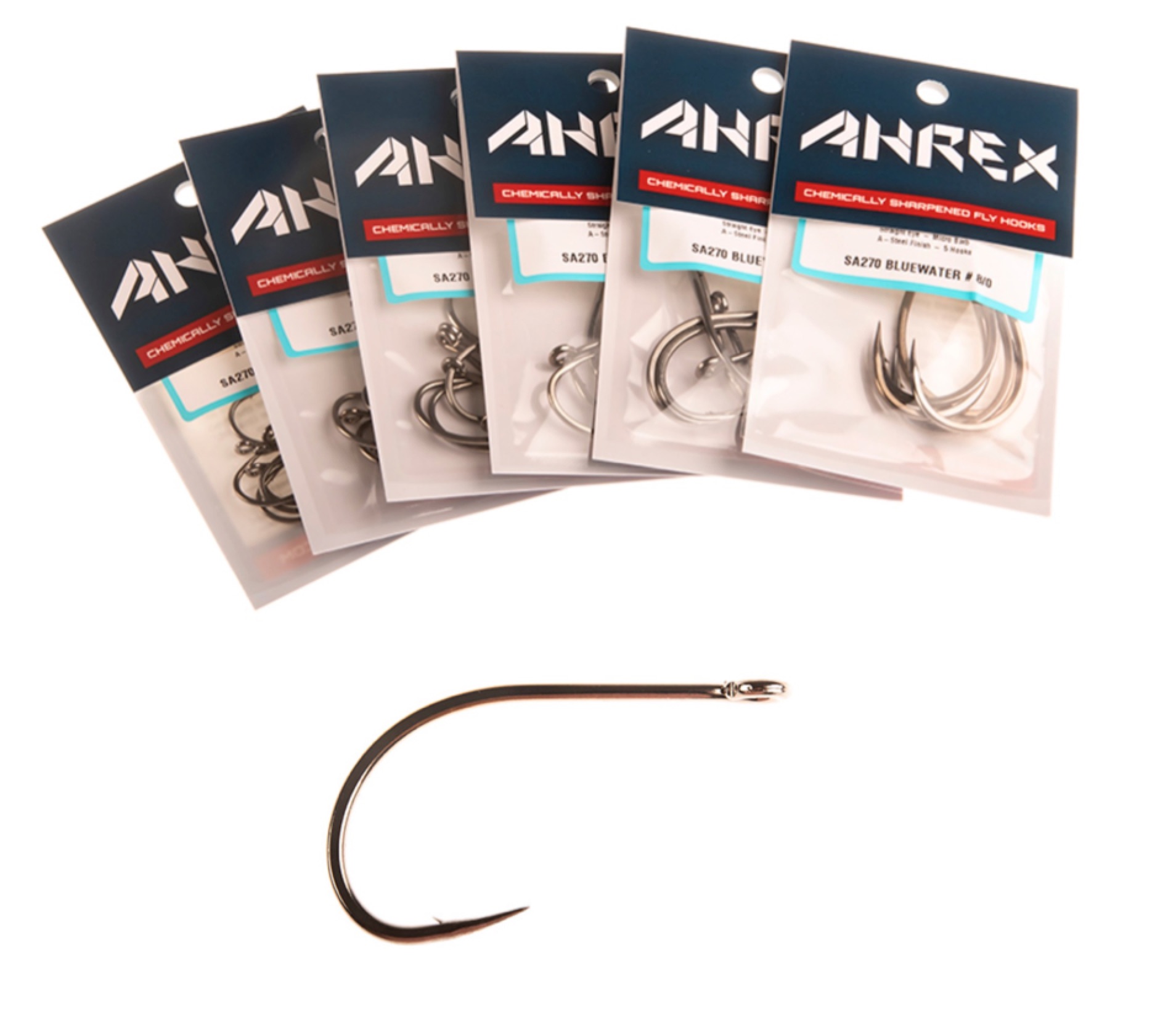 Ahrex Sa270 Bluewater #5/0 Saltwater Fly Tying Hooks