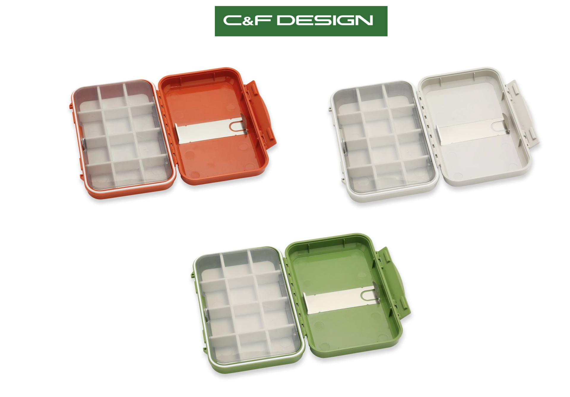 C&F UNIVERSAL SYSTEM CASE COMPARTMENT M, Universal Sistem, C&F Design, Scatole portamosche, Attrezzature