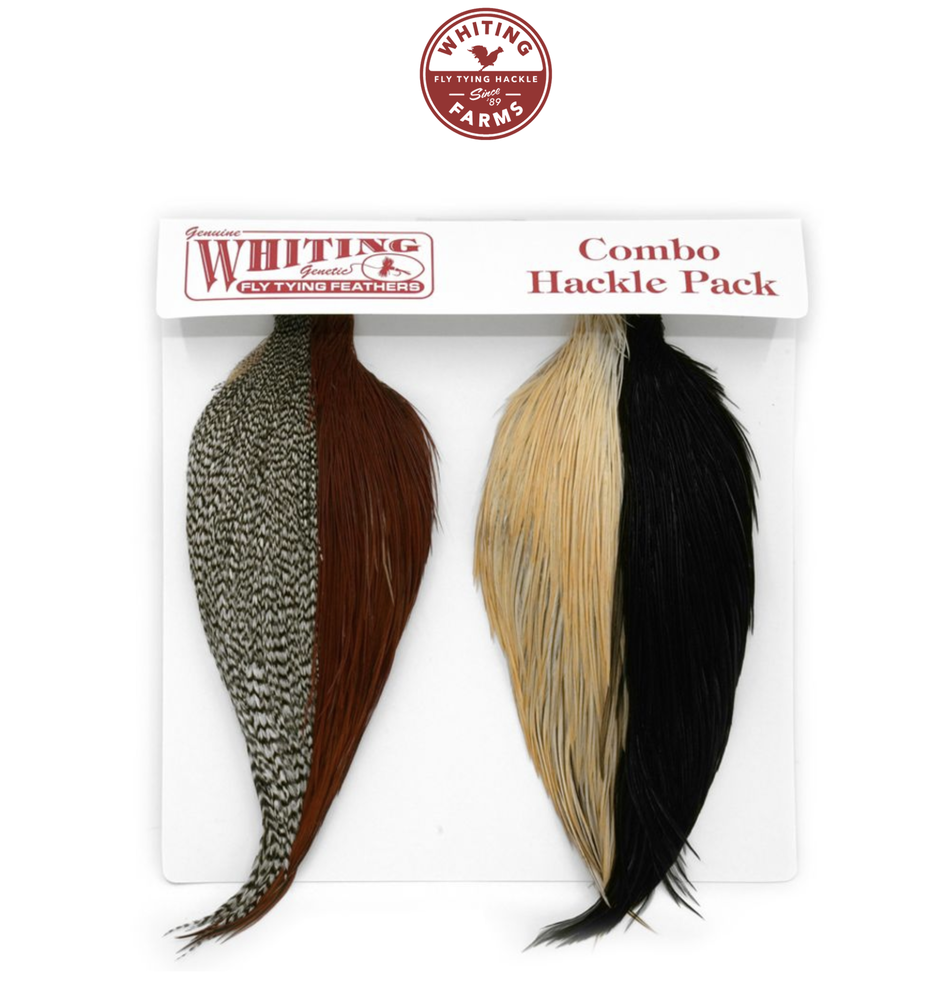 WHITING INTRODUCTORY HACKLE PACK - 1