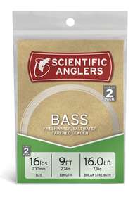SCIENTIFIC ANGLERS BASS LEADER - 1