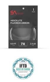 SCIENTIFIC ANGLERS ABSOLUTE FLUOROCARBON LEADER - 1