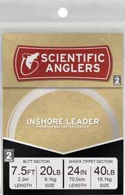 SCIENTIFIC ANGLERS INSHORE SHOCK LEADER  - 1