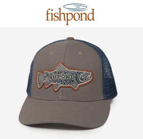 FISHPOND MAORI TROUT TRUCKER HAT - 1