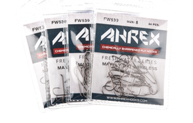 AHREX FW539 MAYFLY DRY BARBLESS - 4