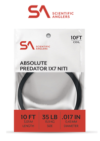 SCIENTIFIC ANGLERS ABSOLUTE PREDATOR 1x7 NiTi WIRE - 1