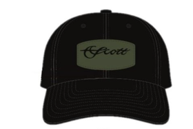 SCOTT 5 PANEL BLACK HAT - 3