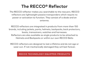 RECCO® Reflector