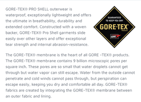 Gore-Tex® Pro Shell