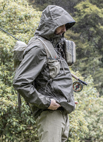 SIMMS FLYWEIGHT SHELL JACKET - 14