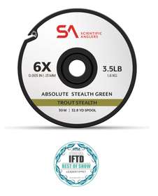 SCIENTIFIC ANGLERS ABSOLUTE TROUT STEALTH TIPPET  - 1