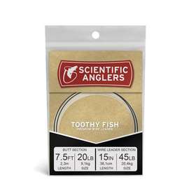 SCIENTIFIC ANGLERS TOOTHY FISH WIRE LEADER - 1